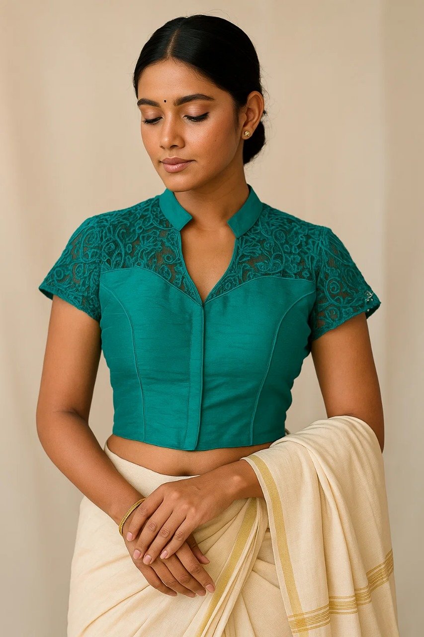 Designer Silk Blouse