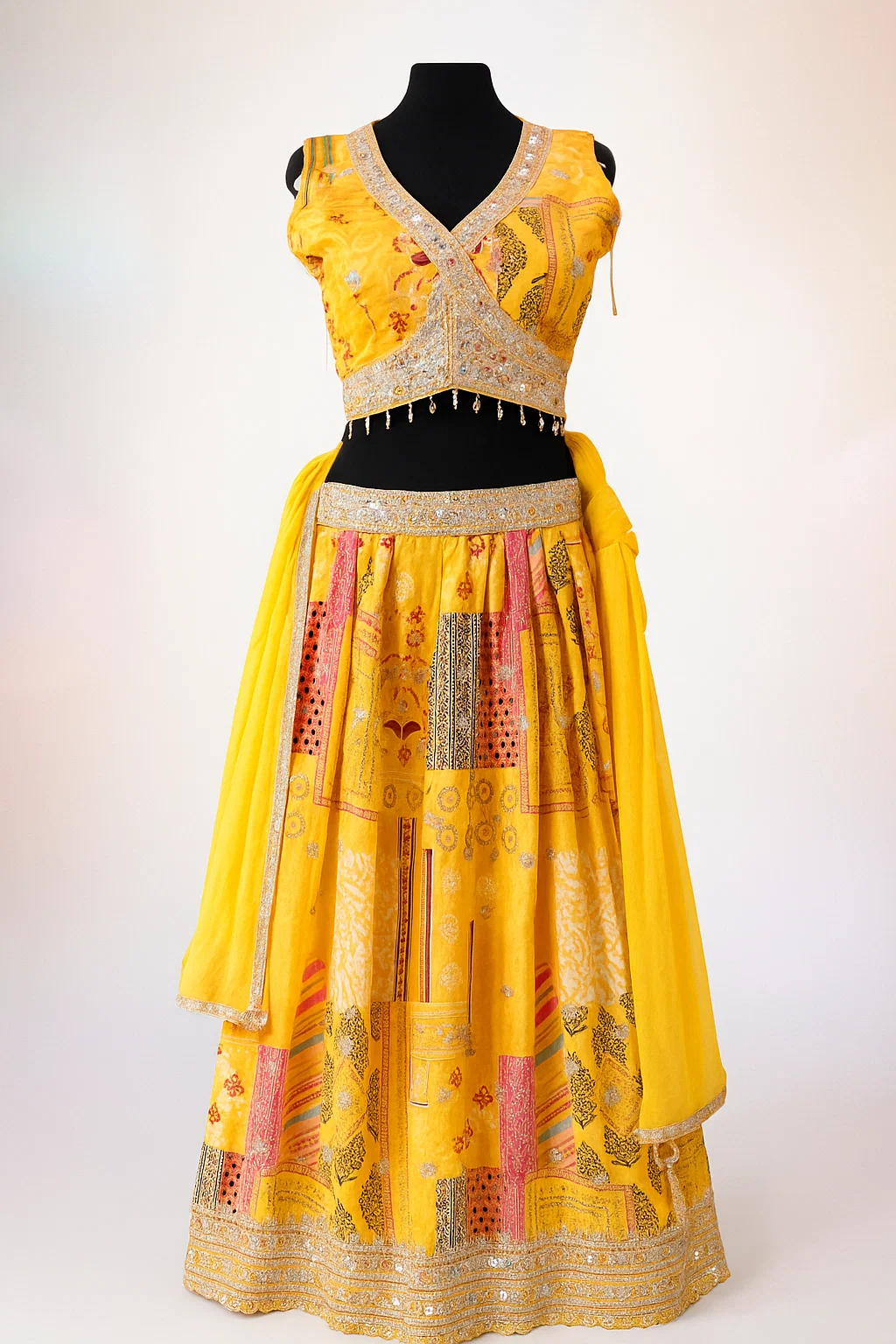 Yellow Wedding Lehenga