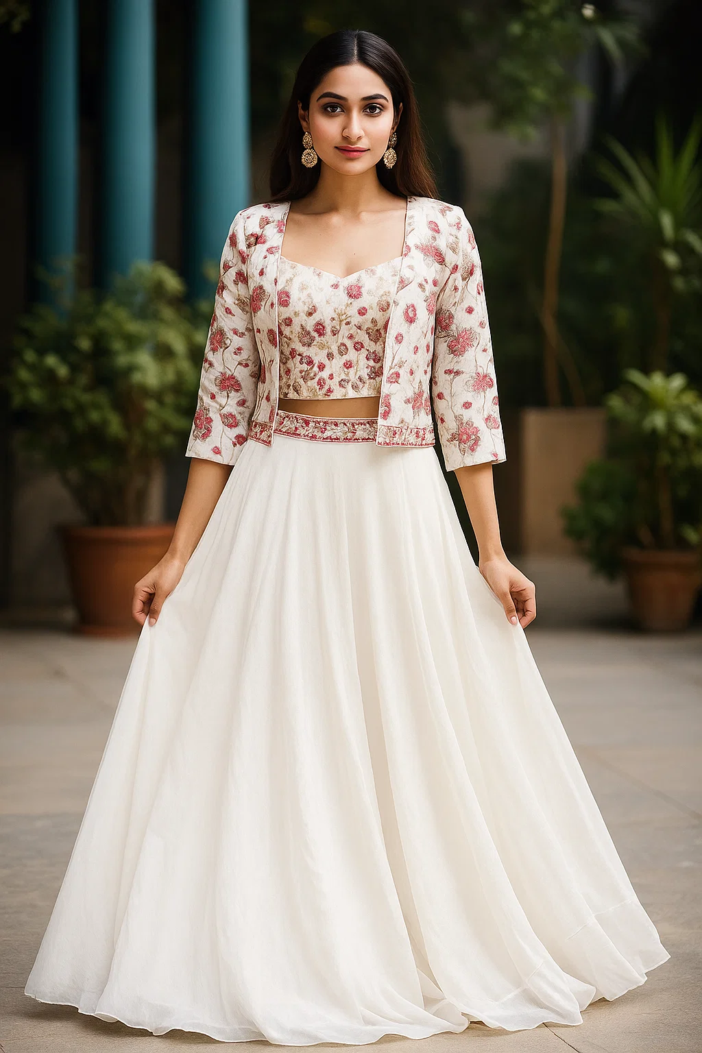 Indo-Western Lehenga