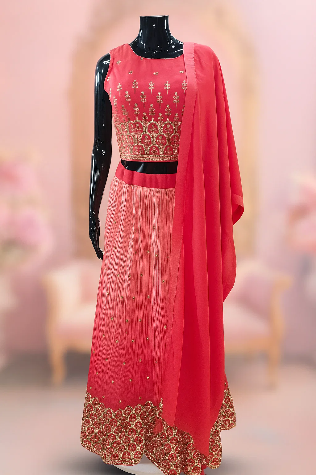 Pink Lehnga