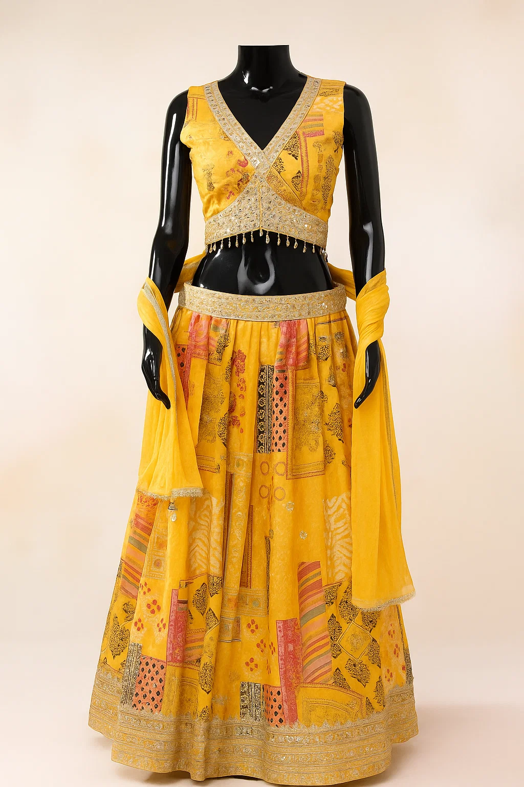 Yellow Wedding Lehenga